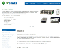Tablet Screenshot of cppowerautomation.com
